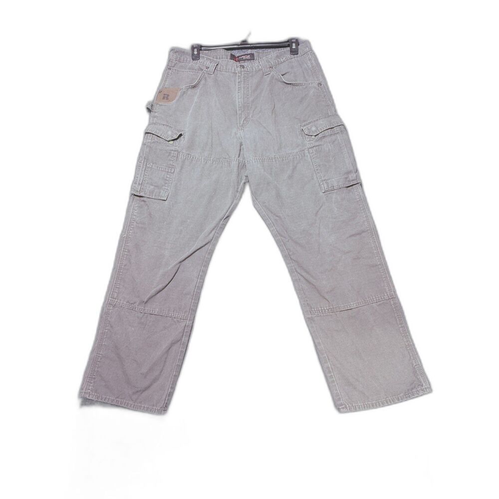 Wrangler RIGGS Workwear Ripstop Ranger Cargo Pants Gray 38x30